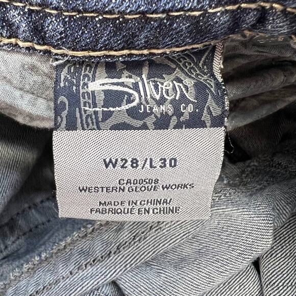 Silver Jeans Co Women's Suki Boot Cut Jeans Medium Denim Wash Blue Size 28X30 - Picture 12 of 14